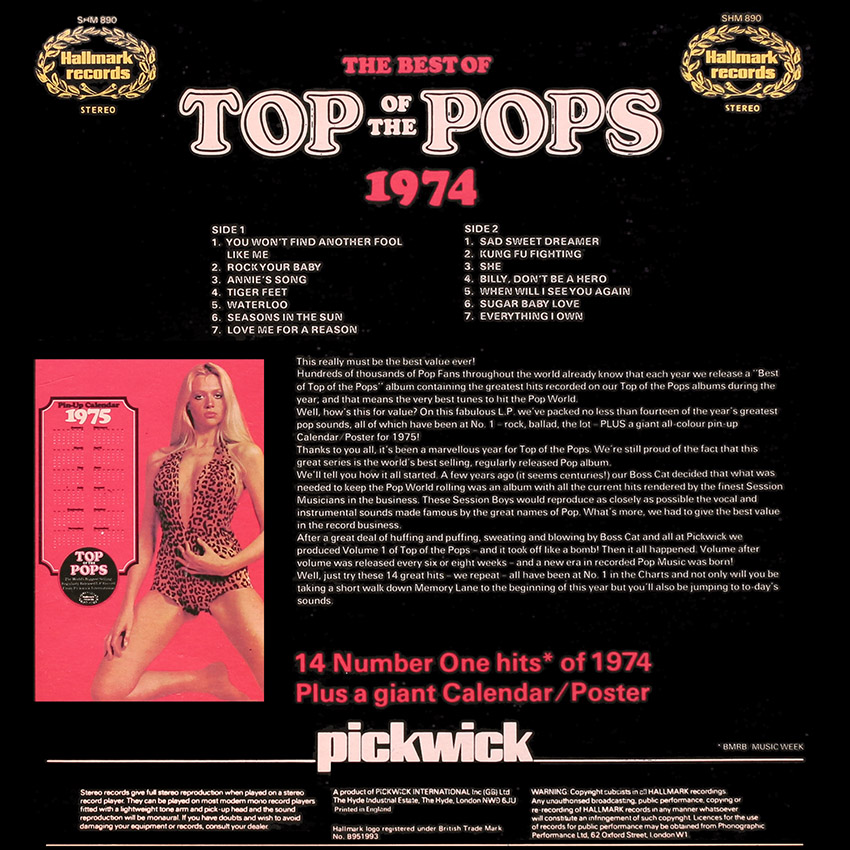 Top of the Pops Best of '74