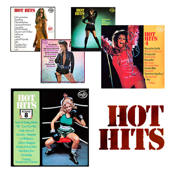 Hot Hits series - beautiful record covers from Cover Heaven
