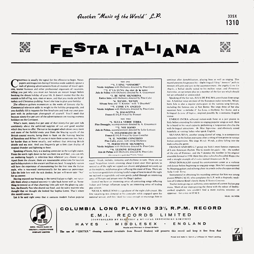 Festa Italiana - Various Artists