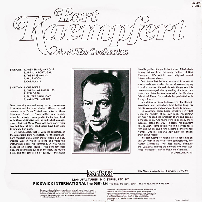 Bert Kaempfert and His Orchestra