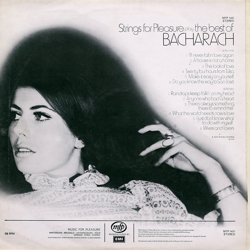 Strings For Pleasure - Play the Best of Bacharach