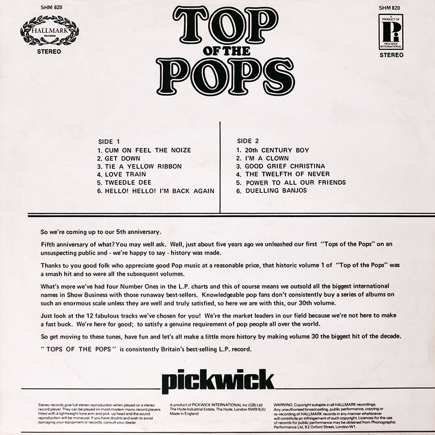 Top of the Pops Vol. 30