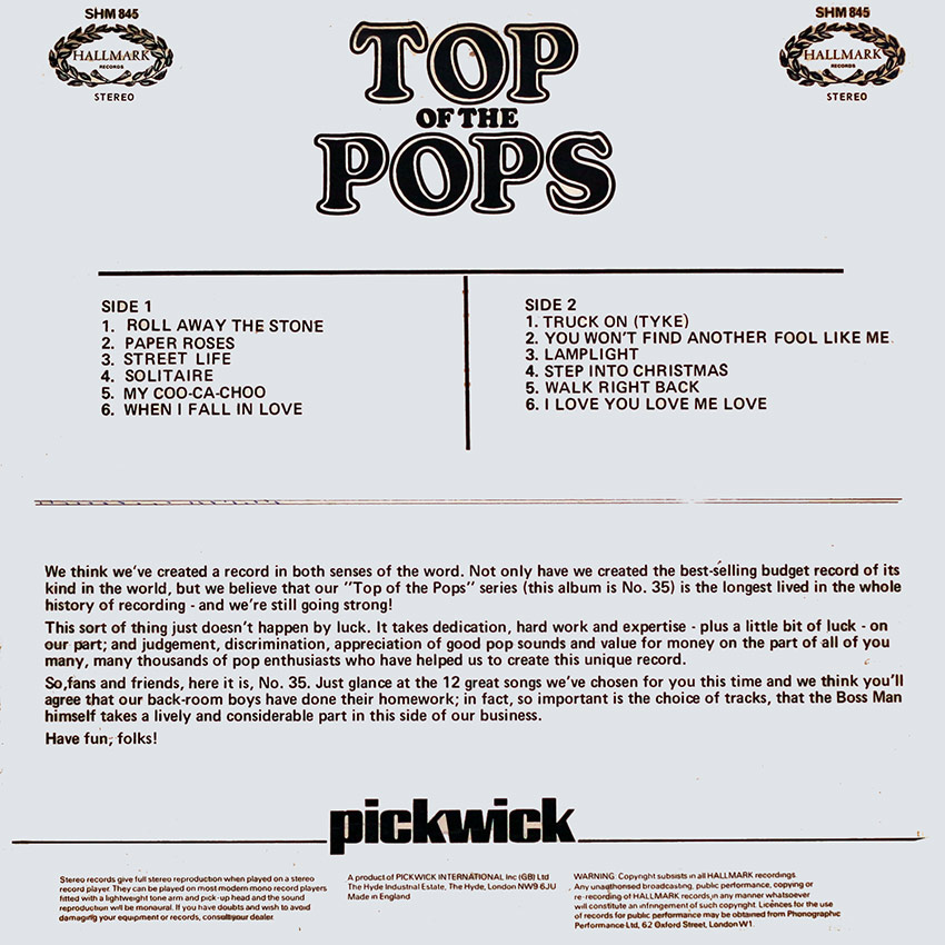 Top of the Pops Vol. 35