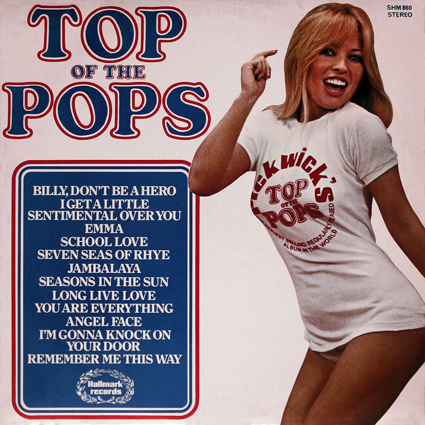 Top of the Pops Vol. 37 - front cover featuring Suzy Shaw