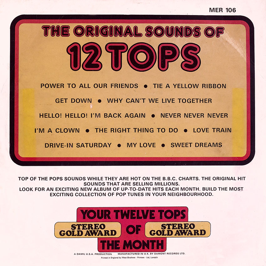 12 Tops – Today’s Top Hits Vol. 10