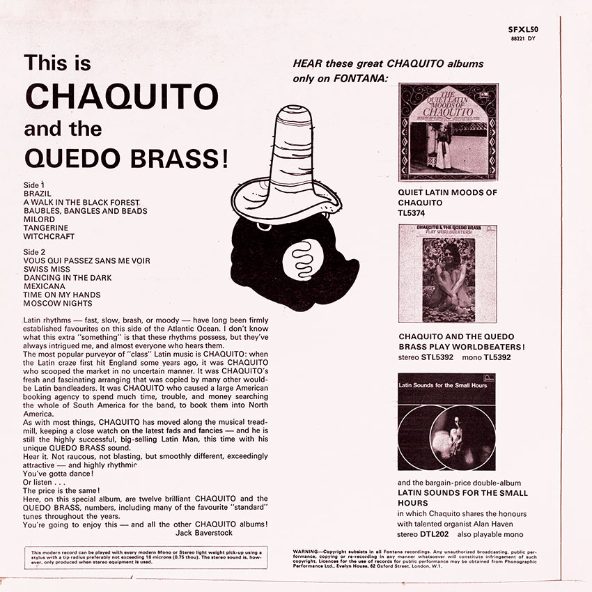 Chaquito and the Quedo Brass