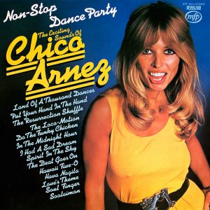 The Exciting Sounds of Chico Arnez - Non-stop Dance Party - cover girl Suzy Shaw