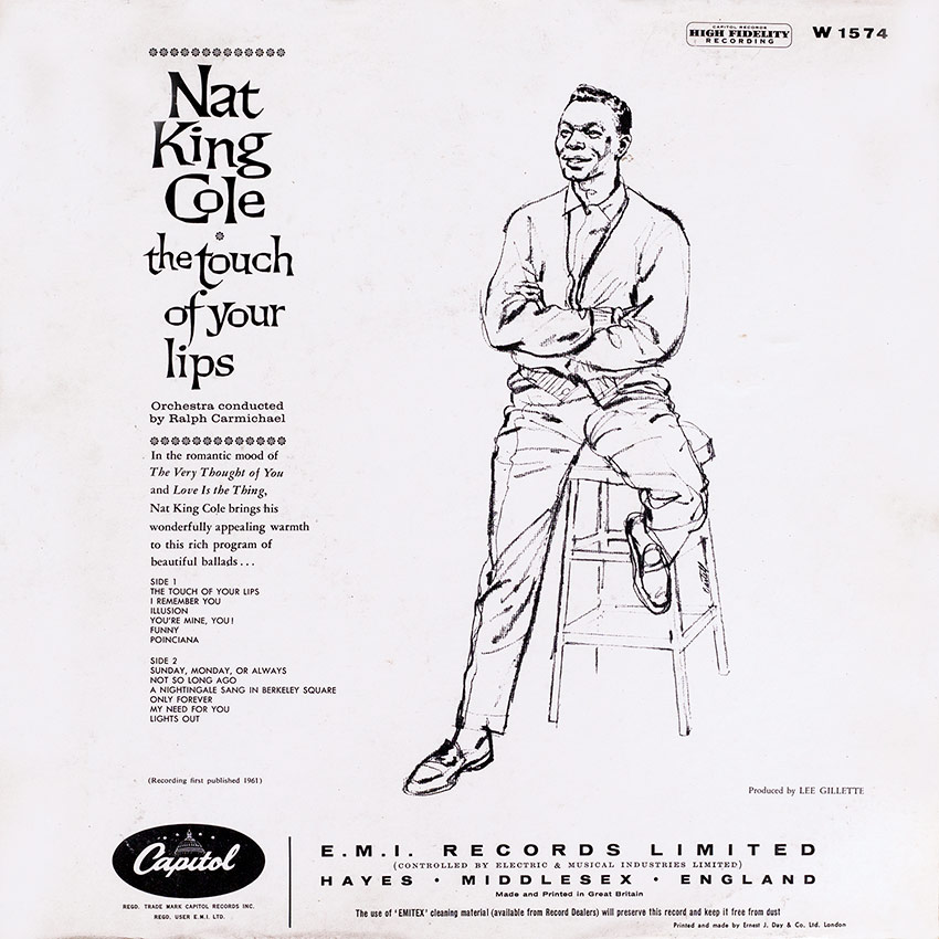 Nat King Cole - The Touch of Your Lips