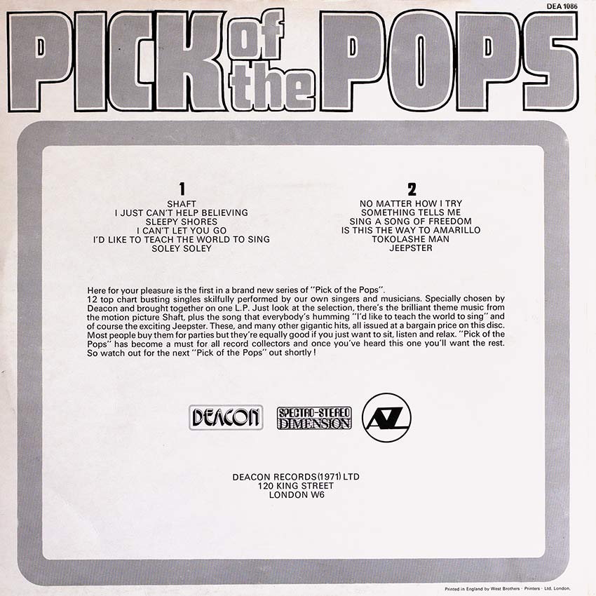 Pick of the Pops Vol. 8