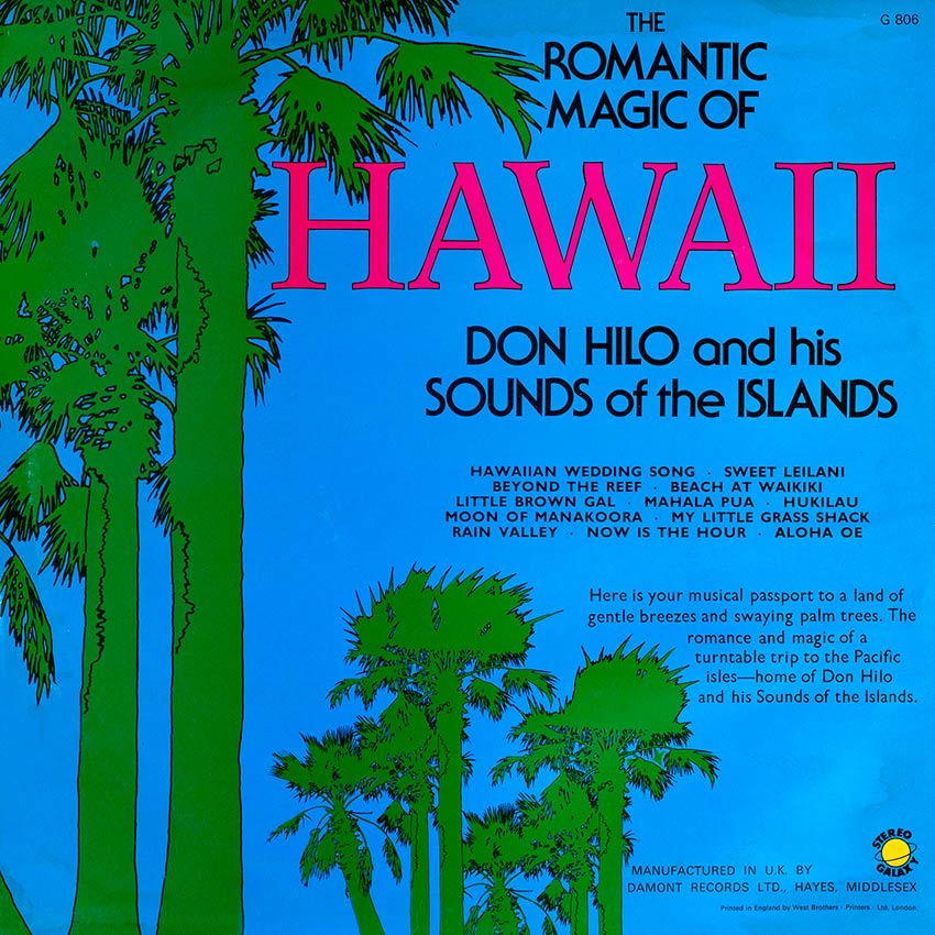 Don Hilo and his Sounds of the Islands - The Romantic Magic of Hawaii