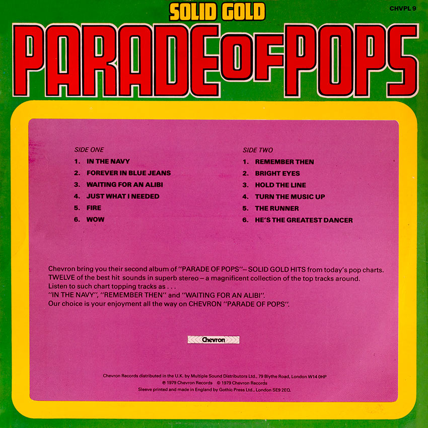 Solid Gold Parade of Pops Vol. 9