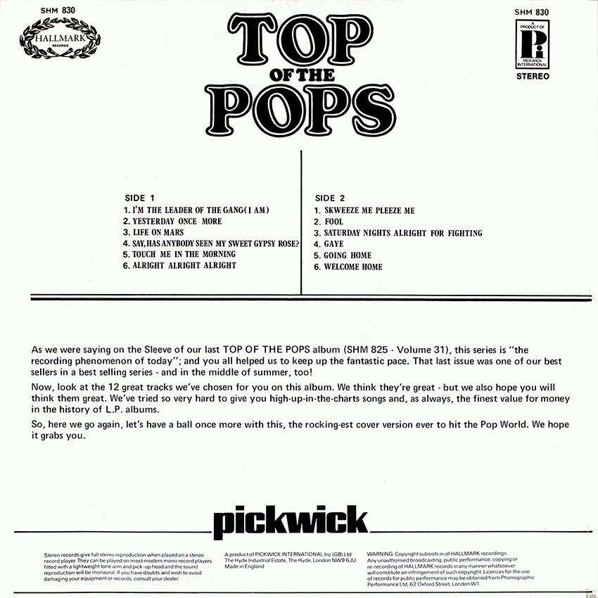 Top of the Pops Vol. 32