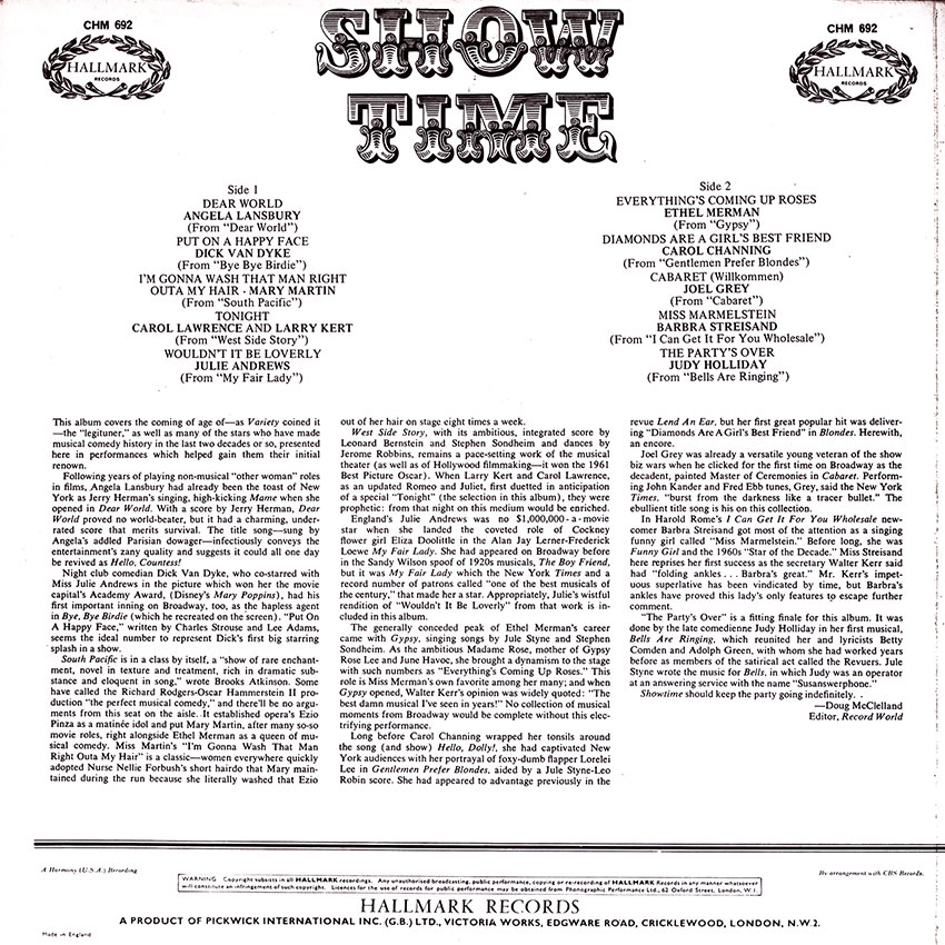 Showtime - Various Artists