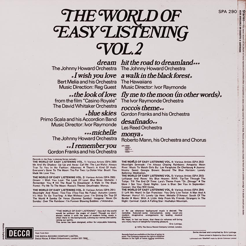 The World of Easy Listening Vol. 2