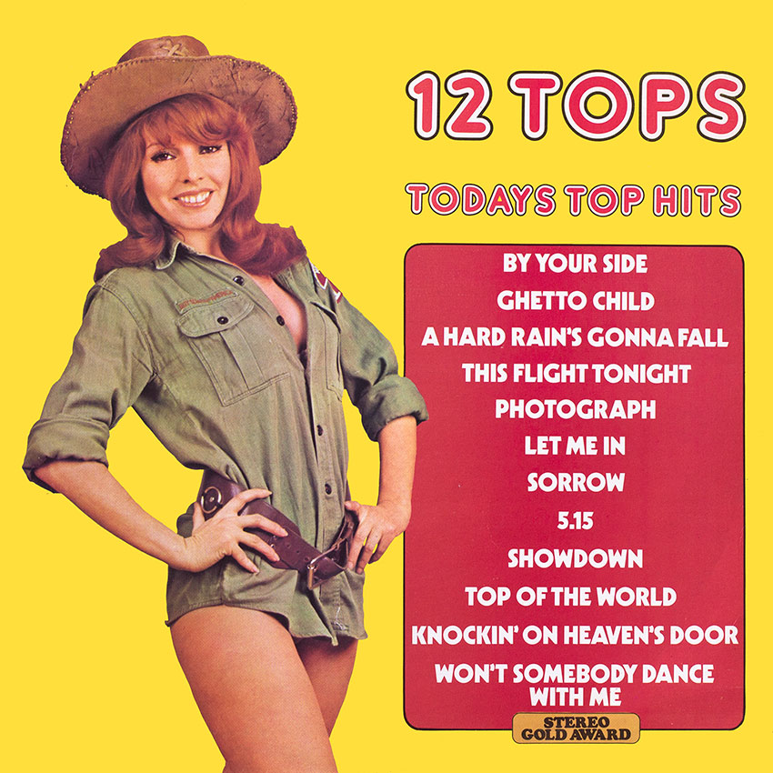 12 Tops - Today's Top Hits Vol. 16 - beautiful record covers at Cover Heaven