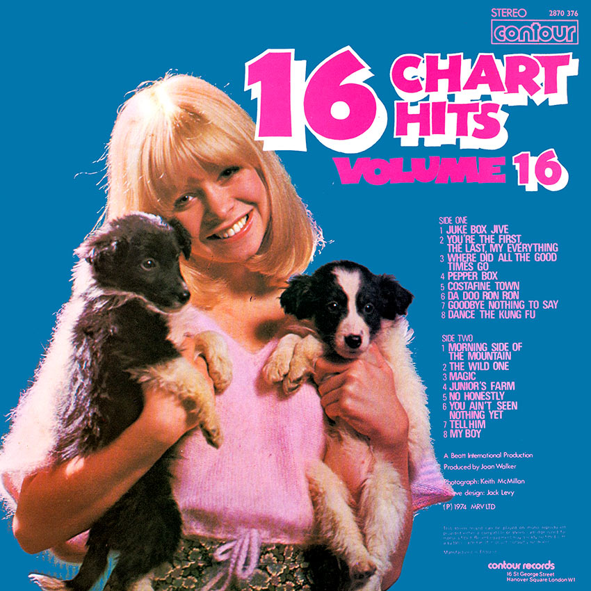 16 Chart Hits Vol. 16 - beautiful record covers from Cover Heaven