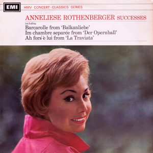 Anneliese Rothenberger - Successes - another beautiful album cover from Cover Heaven
