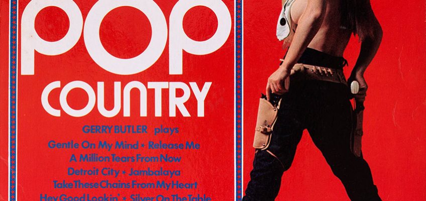 The Happy Hammond Goes Pop Country - Gerry Butler - another saucy album cover from Cover Heaven