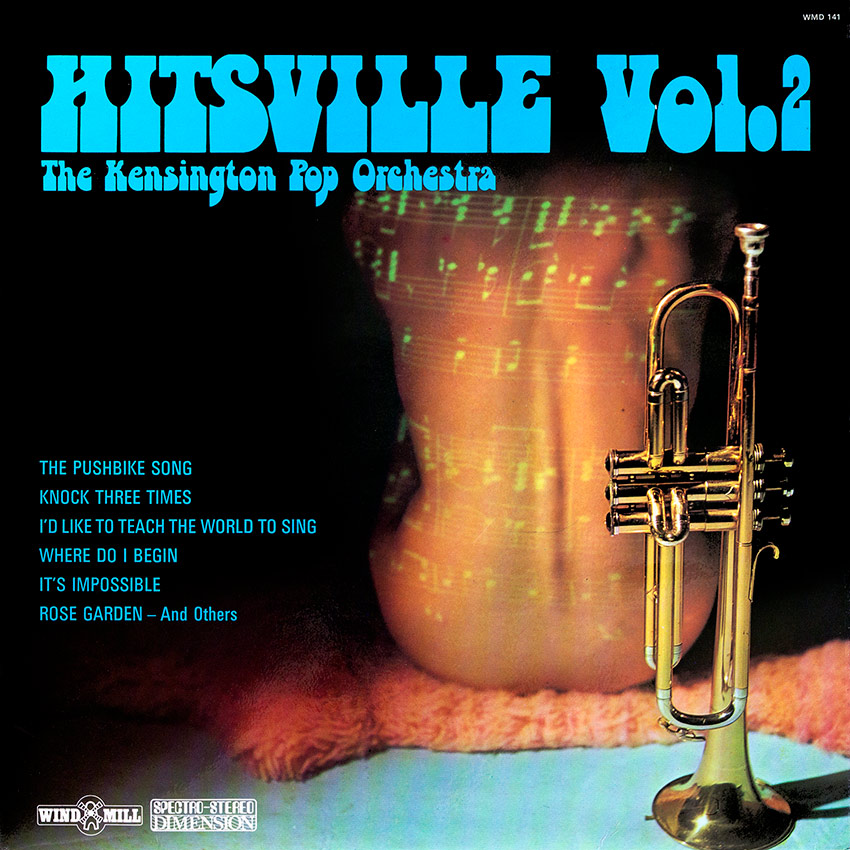 Kensington Pop Orchestra - Hitsville Vol. 2 - another delicious record cover from Cover Heaven