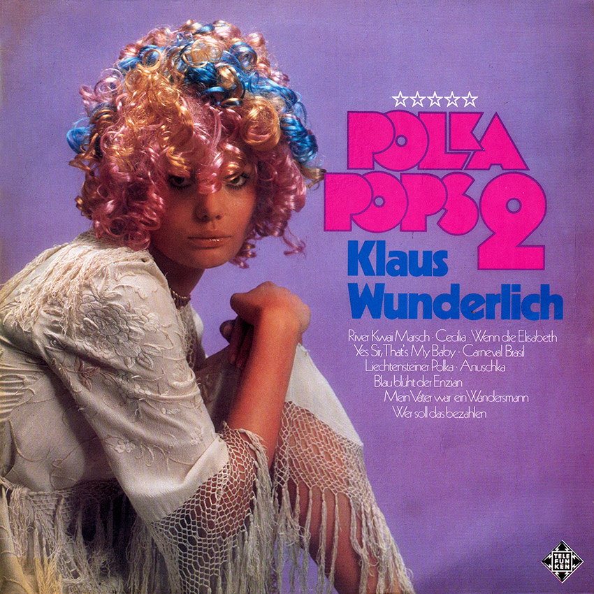 Klaus Wunderlich - Polka Pops 2 - another astounding record cover from Cover Heaven