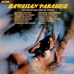 The Mauna Malahini Islanders - Hawaiian Paradise - a lovely Hawaiian record cover from Cover Heaven, the home of beautiful record covers