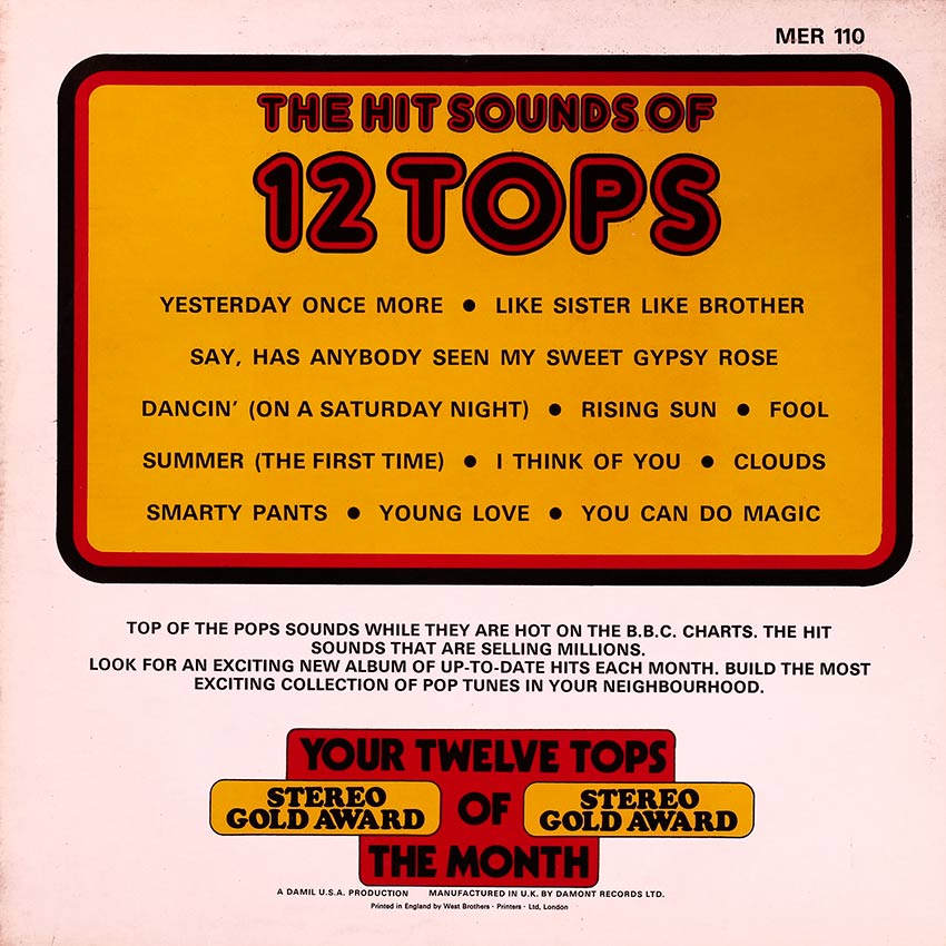 12 Tops - Today's Top Hits Vol. 14