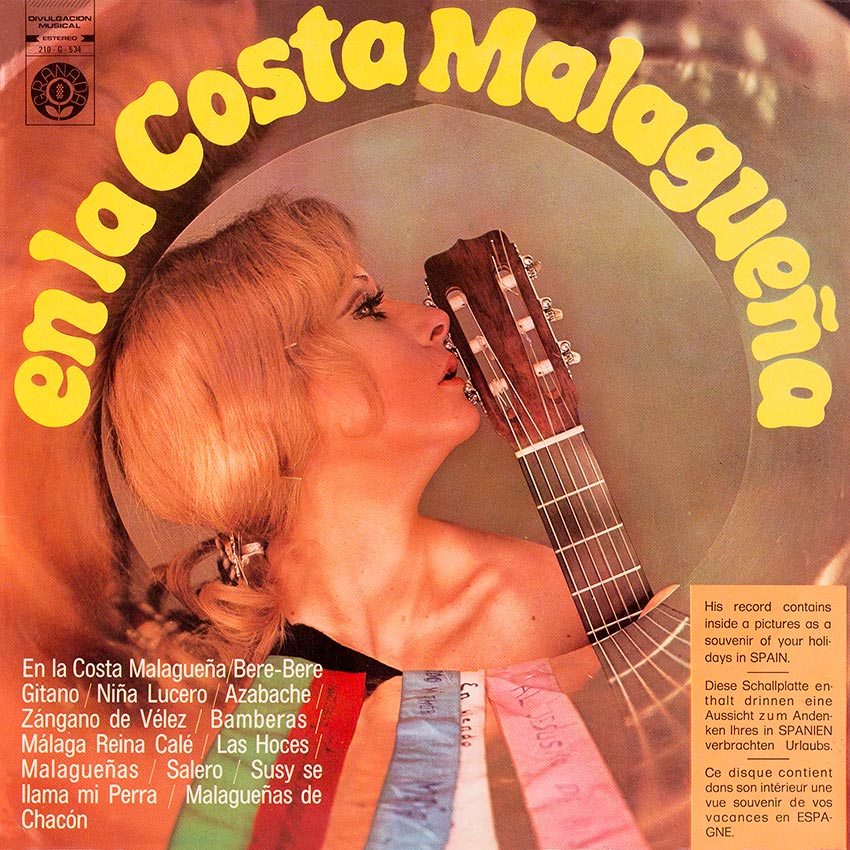 En La Costa Malagueña - Various Artists -A fabulous Spanish record cover courtesy of Cover Heaven