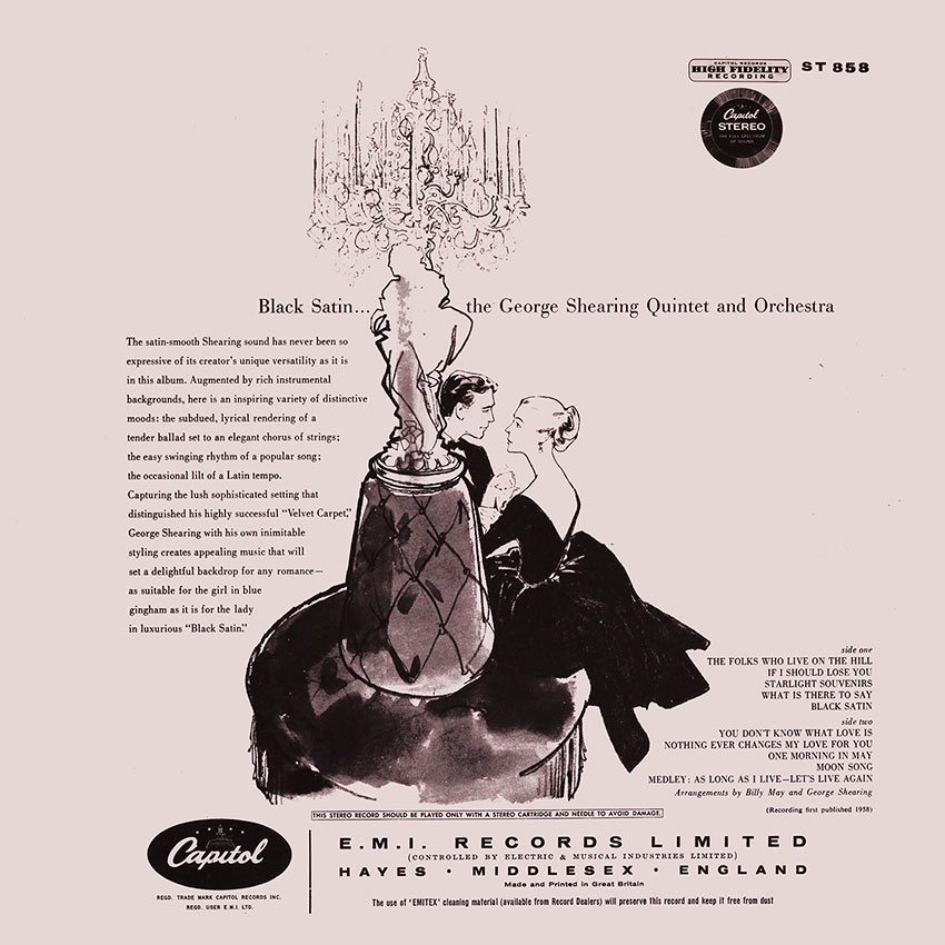 The George Shearing Quintet – Black Satin