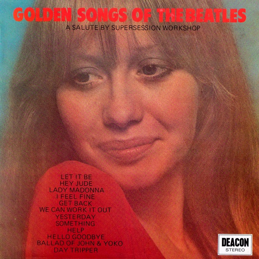 Golden Songs of The Beatles - Various Artists - A super sound-alike record cover from Cover Heaven