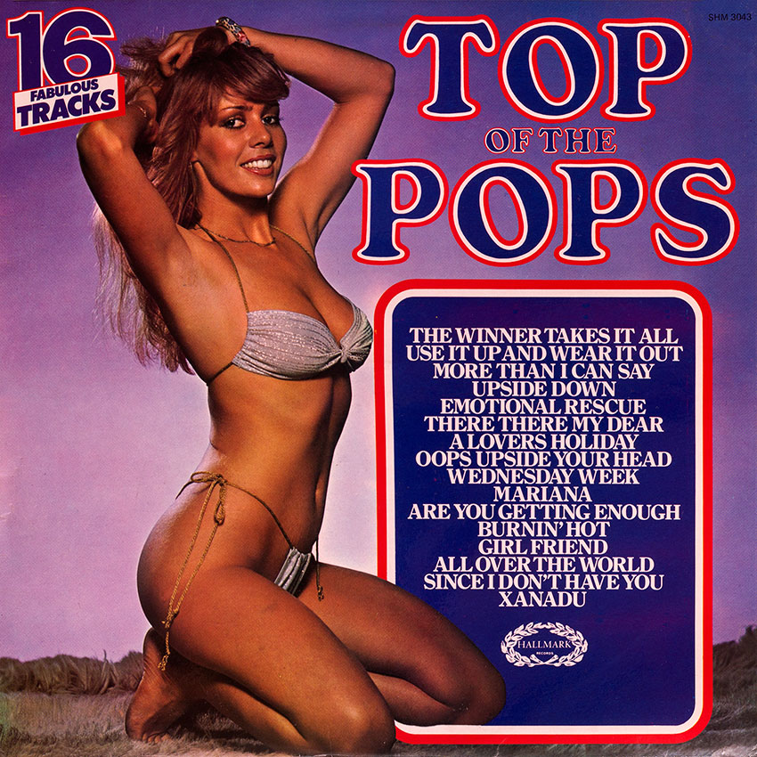 Top of the Pops Vol. 81 - a 1980s album cover from Cover Heaven