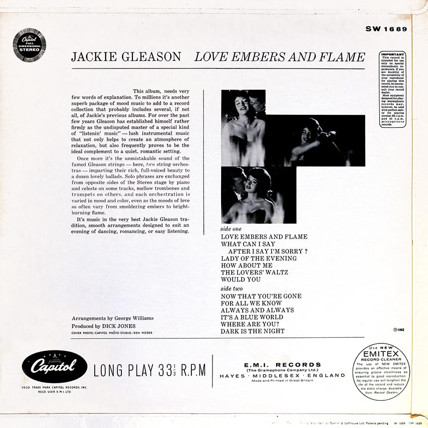 Jackie Gleason - Love Embers and Flame