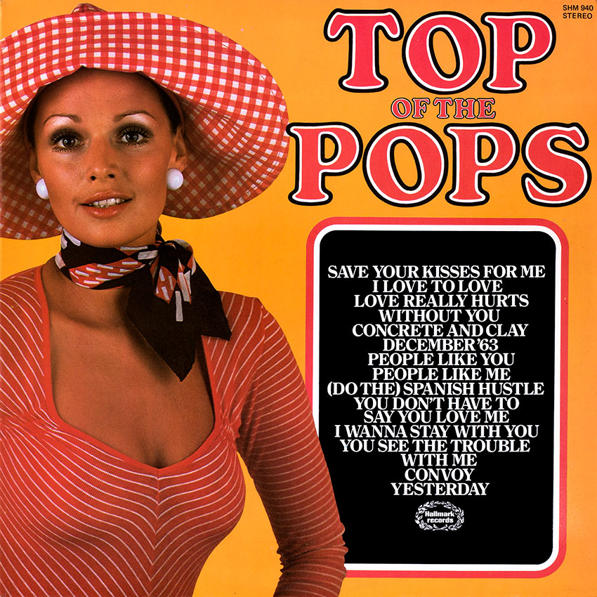 Top of the Pops Vol. 51 - another in the outstanding series of Top of the pops album covers.