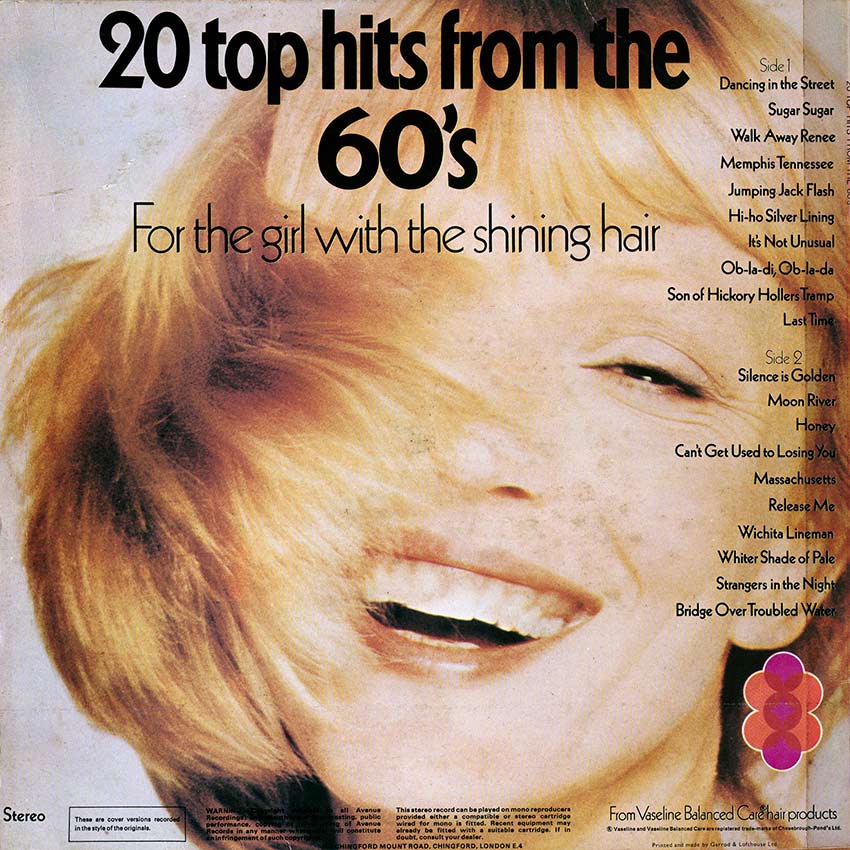 20 Top Hits from the 60's - Various Artists