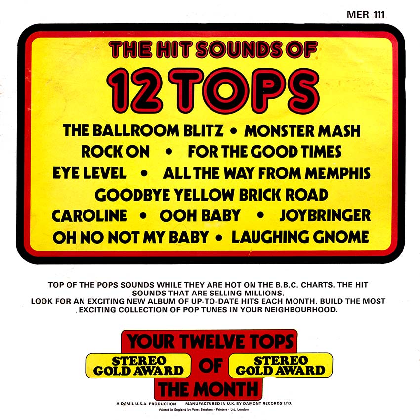 12 Tops – Today’s Top Hits Vol. 15